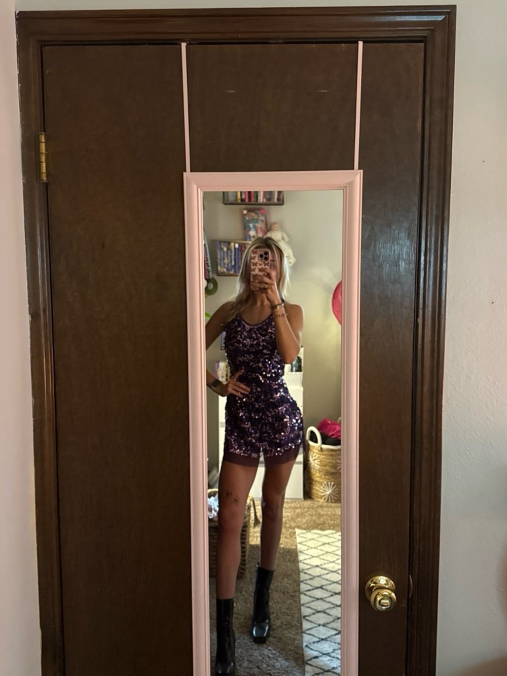 VINTAGE WILDCAT PARTY DRESS